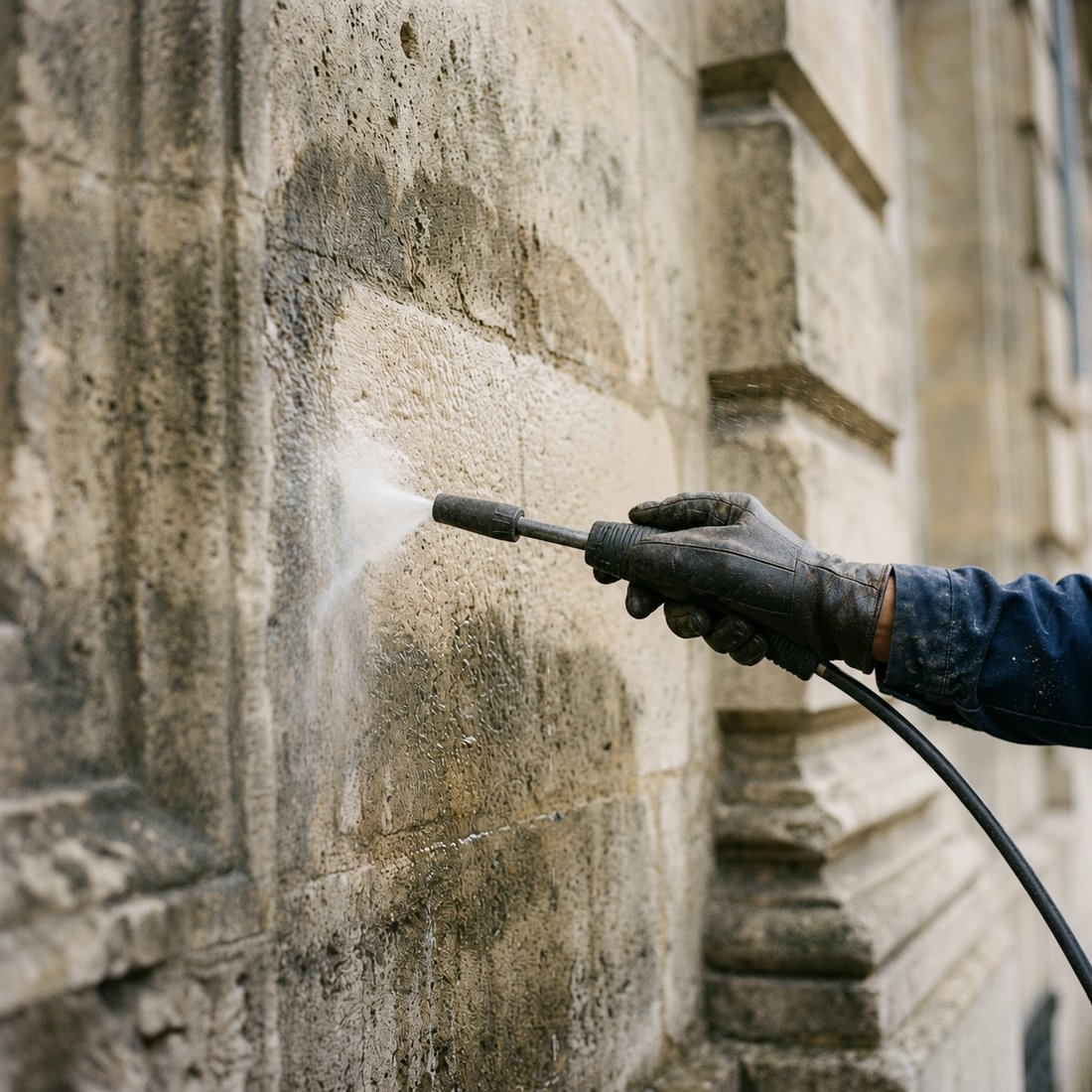 Nettoyage et ravalement façade — Paul Peinture, Saint-Médard-en-Jalles